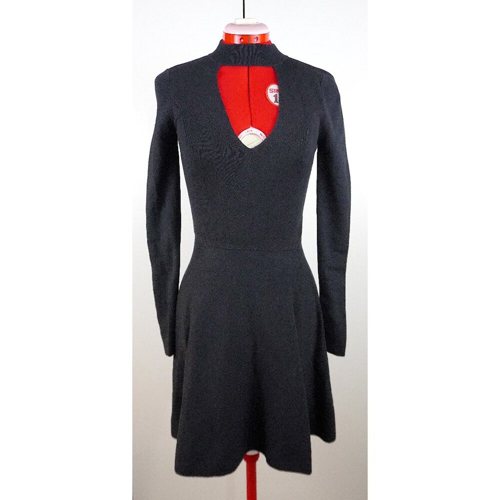 Express "Sweater Choker Dress" in Black
